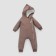 Kinderlitto Karamelle-2 Kinderlitto Kinderlitto, height 86-92 cm, chocolate color