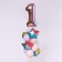 A set of balloons “Birthday is tenderness. 1 year ”, foil, latex, 15 pcs.