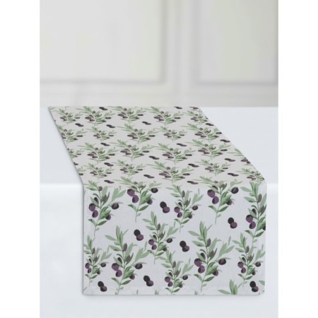Black Olives tablespoon, size 40x140 cm, green color