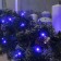 Garland “thread” 10 m, IP44, UMS, dark thread, 72 smd-led, blue glow, 220 V