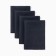 Set of Ethel Linen Collection Ethel 30x40 cm - 4 pcs, dark blue, 100% flax 170 g/m2