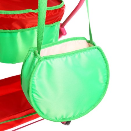 Puppet stroller No. 4, red-green color-3
