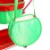 Puppet stroller No. 4, red-green color