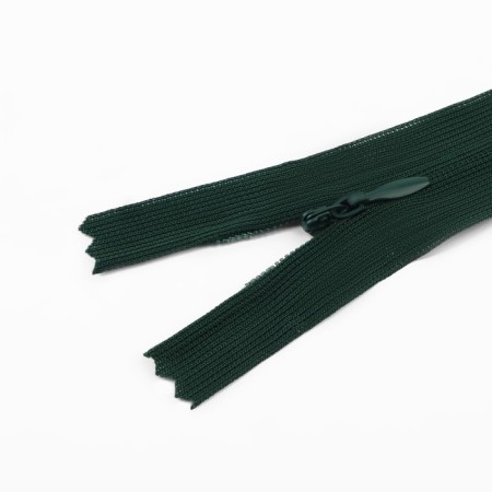 Lightning secret, No. 3, non -income, automatic lock, 25 cm, emerald color-1