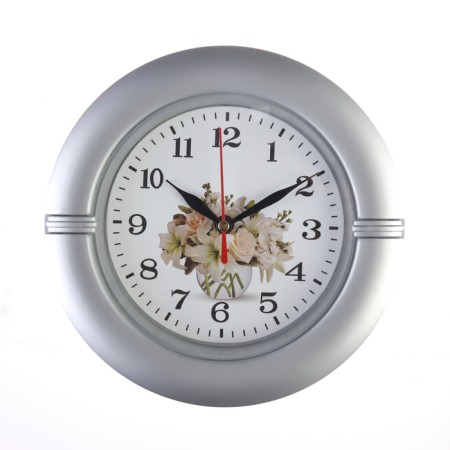 Watch Wall "Fuseta", D - 19 cm, dial - 13.5 cm, discrete move