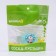 Orthodontic dummy nipple, silicone, from 3 months., "Penguin", blue color