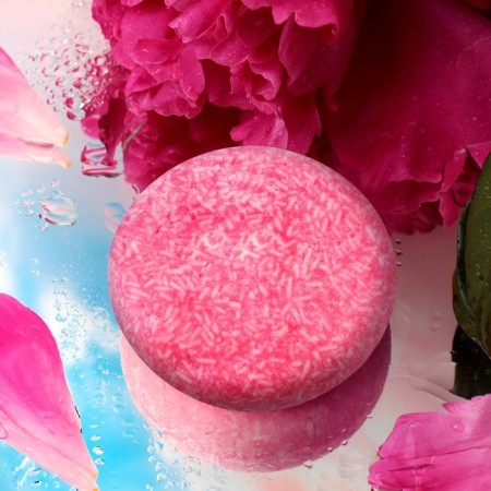 Organic hard shampoo, with rose essential oil, 60 g-1