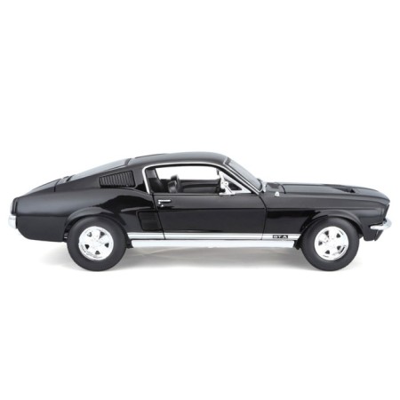 MASTO DIE-CAST 1967 Ford Mustang Fastback, 1:18, the color is dark green-2
