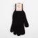 Gloves, black color, size 20
