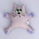 Auto -toe "Kotik", on suction cups, mix