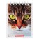 Notepad A7 40 sheets in a cage on the crest "Cats", Cardboard Cover, VD-LK, MIX