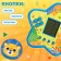 Electronic game, blue color
