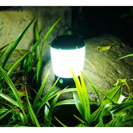 Camping battery flashlight, 370 lm, 2000 mAh, 2835, SMD, 6 modes, 12.8 x 9 cm-2