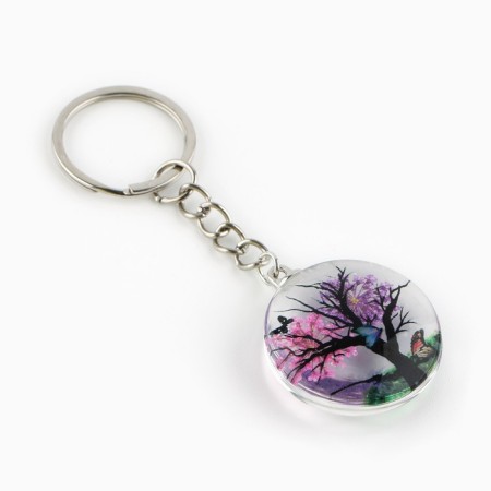 A baby keychain "for the sweetest", 8.5 x 3.5 cm-1