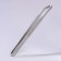 Pinzet begged, wide, 8.5 cm, silver color