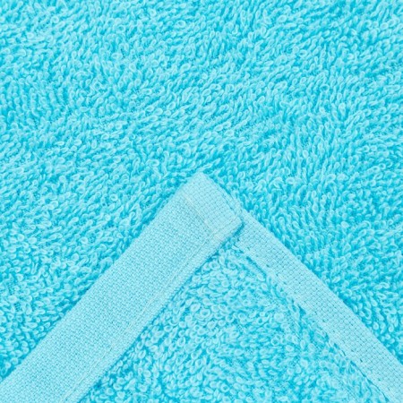Terry towel "Plait", blue color, 30x70 cm-2