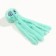 A toy for cats "octopus" from artificial fur, up to 19 cm, mint