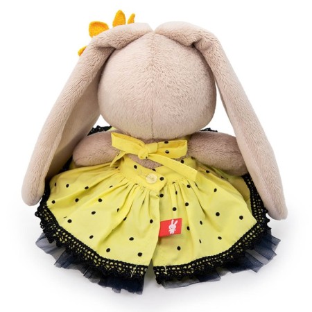 Soft toy "Bunny Mi in the Sunflower Supervision", 15 cm-2