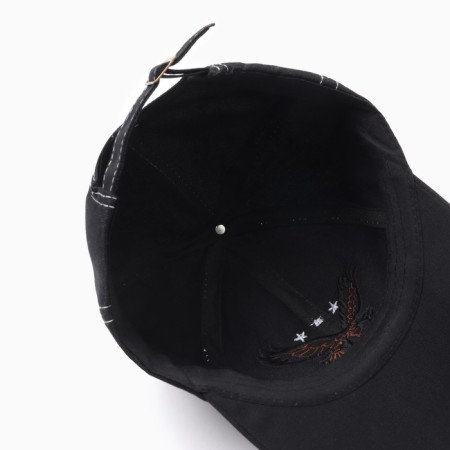 Male cap minaku, black color, rr 56-58-7