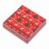 Gift box team with the window "New Year ornament", 11.5 x 11.5 x 3 cm