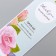 Stick Paper Gratitude "Rose" set 50 pcs 15x6 cm