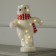 LED figure "Running Bear" 14 × 26 × 13 cm, phlock, batteries CR2032x2 (not in the kit), glow warm white