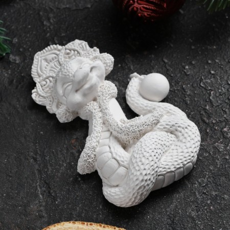 Figure for coloring with the suspension "Snake in Kokoshnik" 9,5x6.5cm-1