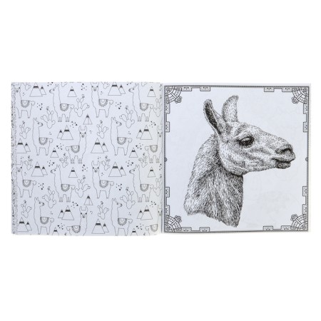 Lams. No Drama - Color Lama. Antistress coloring for creativity and inspiration-3