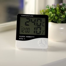 Thermometer Luazon LTR-14, electronic, temperature sensor, humidity sensor, white