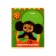 Notebook 12 sheets in the lineup of the multi-gun "Cheburashka", cover coated cardboard, block offset, 70 g/m2