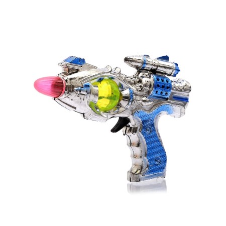 The cosmic pistol, light and sound effects, works from batteries, mixtures-7