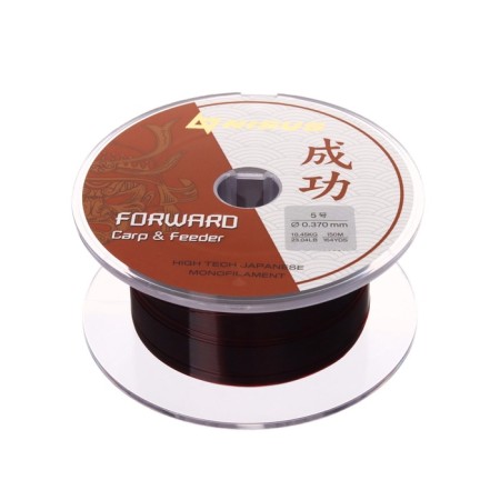 Nisus Forward Carp & Feeder, diameter 0.370 mm, test 10.45 kg, 150 m, brown