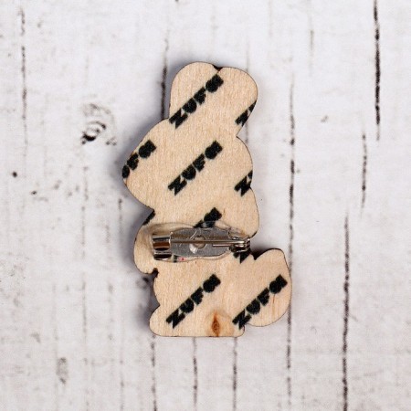 Wooden icon "Hare"-3