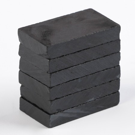 Magnet "rectangle" set 6 pcs., Size 1 pc. - 2.4 × 1.4 × 0.5 cm-1