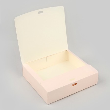 Folding gift box "New Year's toys", 20 x 18 x 5 cm, without tape, New Year-5