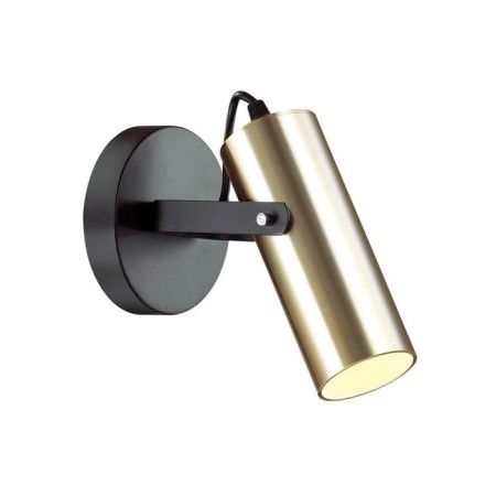 Bra Claire, GU10 LED 1x5W, gold color, black