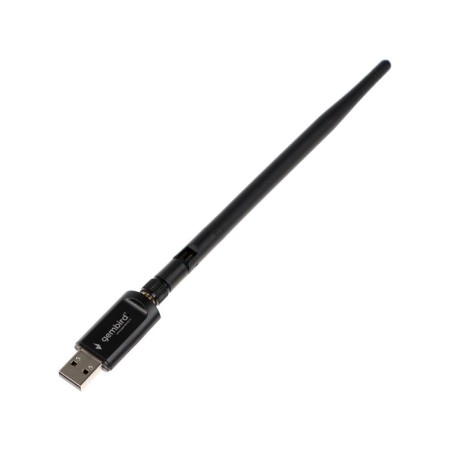 Adapter Wi-Fi+Bluetooth Gembird WNP-UA-019, 600 MBPS, USB, two-band antenna, black-1