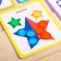 Magnetic set "Geometric figures", teach forms, colors, according to Montessori Methods