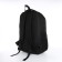 Young backpack from textiles on lightning, 4 pockets, black color