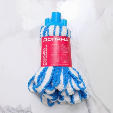 Nozzle for a mop rope share, microfiber loops, 150 grams-2