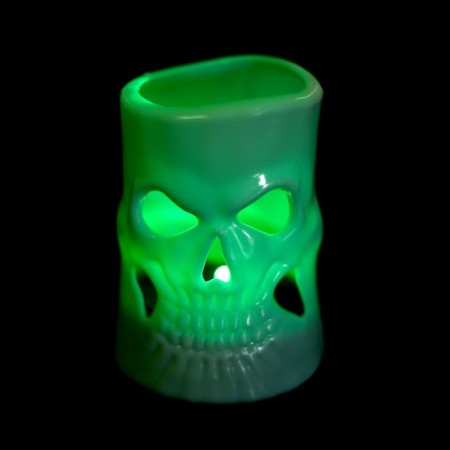 Candle LED "Skull", species mix-3