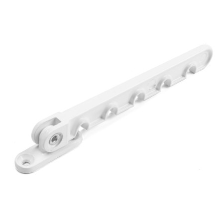 Window limiter, metal for PVC windows, white-9
