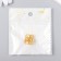 Magnetic metal lock "heart" gold 2 pcs 1.2x1.2 cm