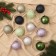 Set of balls plastic D-7 cm, 12 pcs "Isis" MIX
