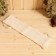 Bath Mochell with handles "long", white, 45x9cm, cotton