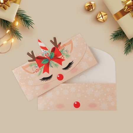 The envelope for Money Formal "New Year Unicorn", 17.5 x 9 cm, New Year-1