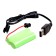 Future radio-controlled car, works on the battery, yellow color