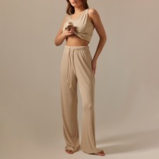 Брюки женские домашние SL HOME р. S, бежевый