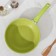Trendy Style pan, d = 24 cm, plastic handle, anti -stick coating, green color