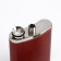 Flaw for alcohol and water, stainless steel, cover, 240 ml, 8 oz, 3 piles and funnels